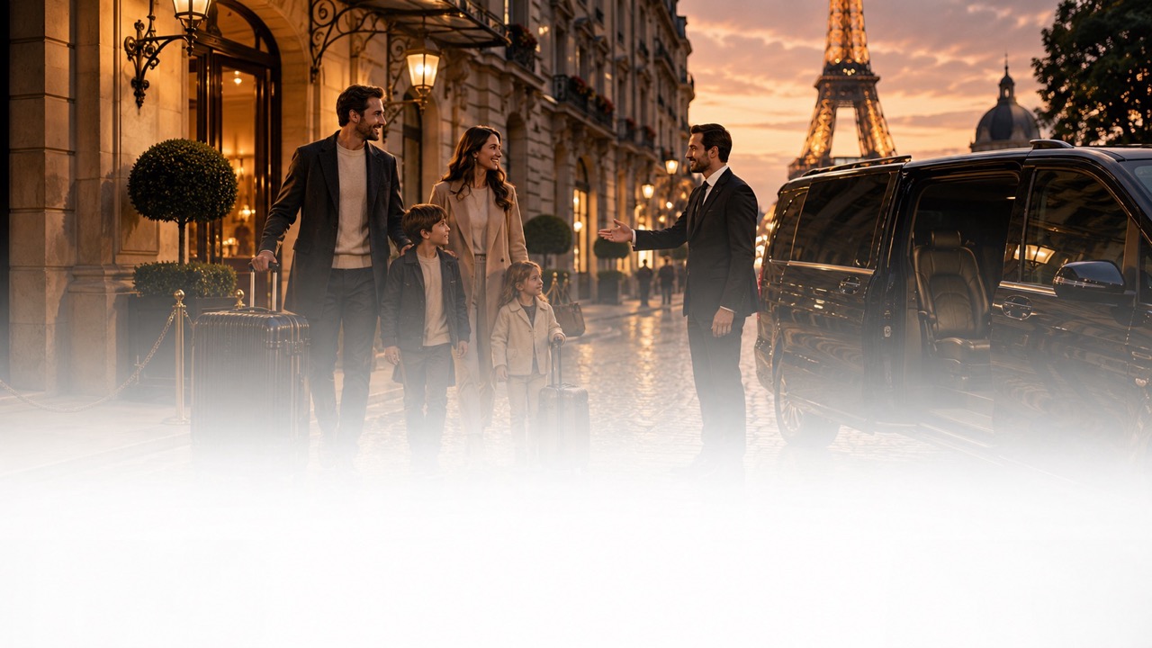 Private transfer vehicle in Paris